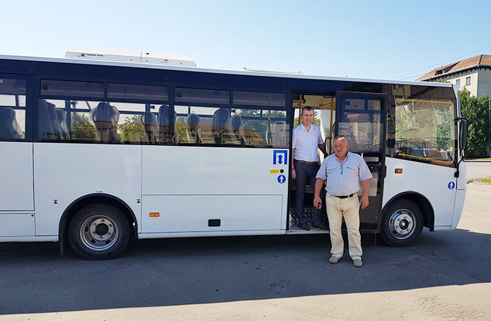 ISUZU АТАМАN об’єднає всі села Брошнів-Осадської ...