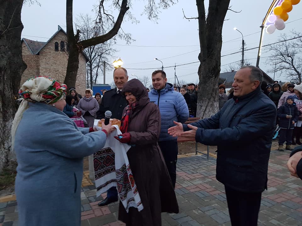 Відкриття оновленого скверу ім. Шкрумеляка