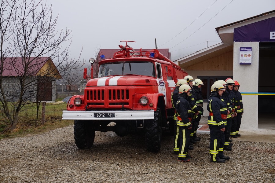 В Космацькій громаді запрацювала добровільна пожежна ...