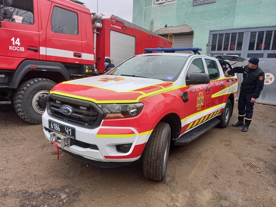 Косівське відділення ДСНС отримало спеціальну аварійно-рятувальну ...