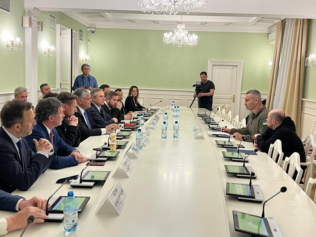 Віталій Кличко зустрівся з керівництвом Європейського Комітету Регіонів